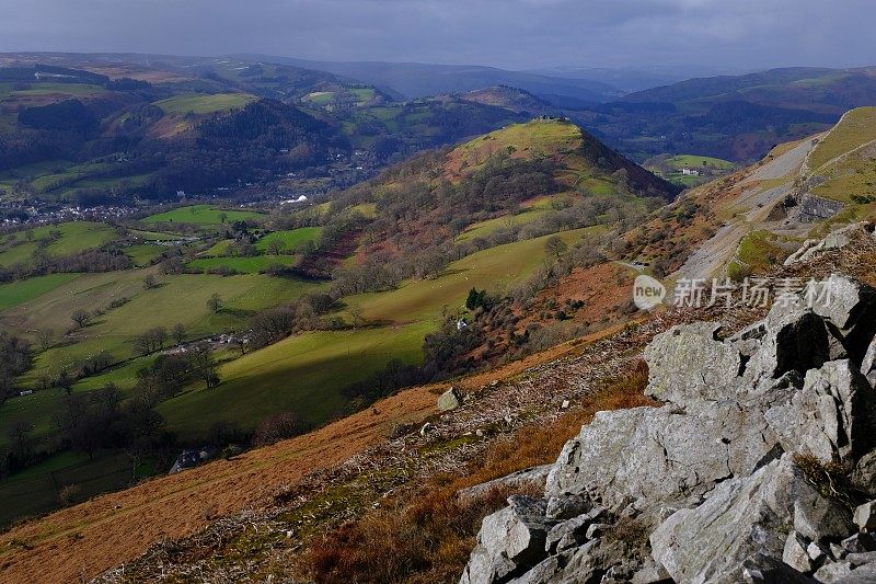 来自Trevor Rocks的Castell Dinas Bran